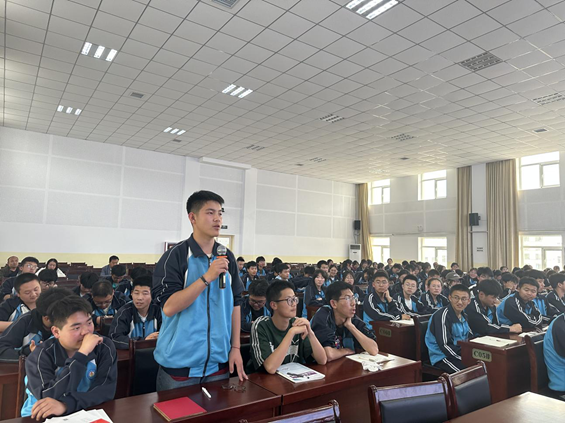 Spring visit of “Guantao Ganlin Class” in Xihe No.1 Middle School