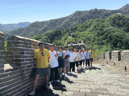 Xihe No.1 Middle School teachers and students field trip in Beijing